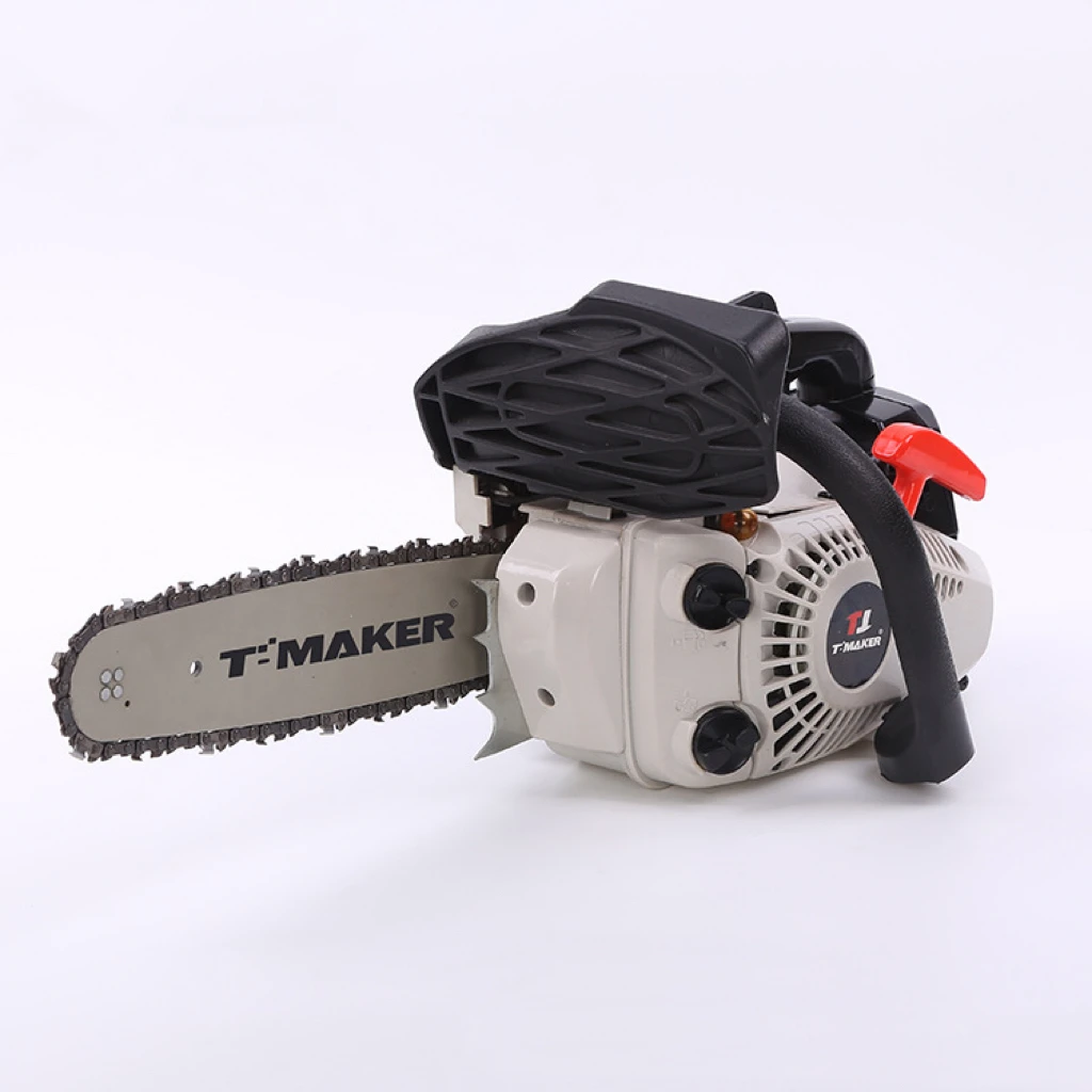 yingtong 25cc 12 inch gasoline saw0.9kw high-power 2-stroke engine oil household Wireless small portable saw Single handed saw