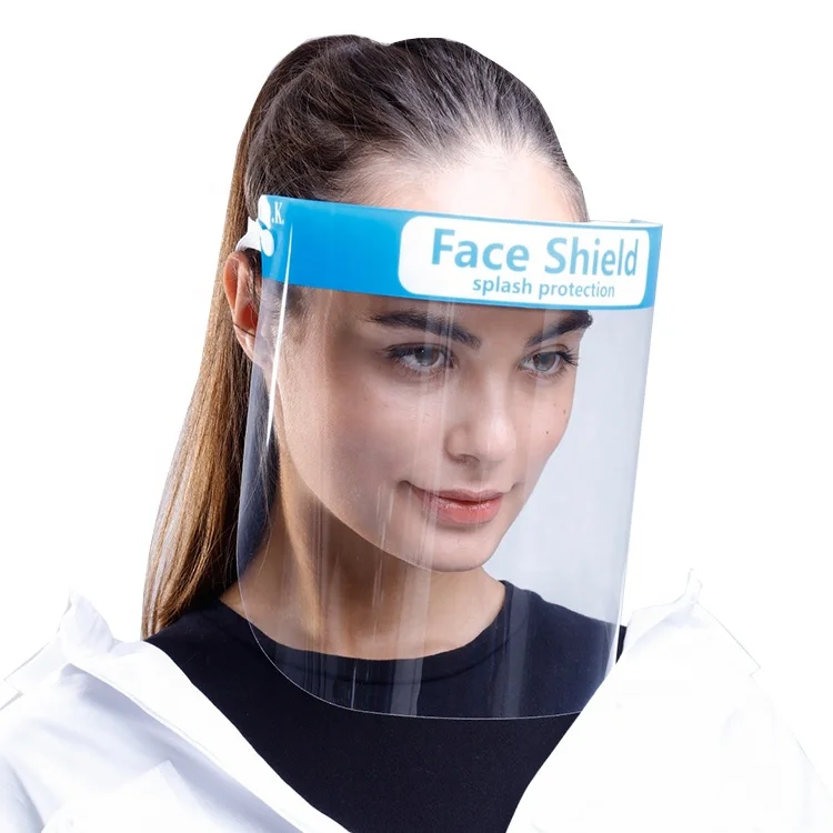 
Promotional Disposable Protective Anti Fog Faceshield Protection Transparent Safety Medical Face Sheild 