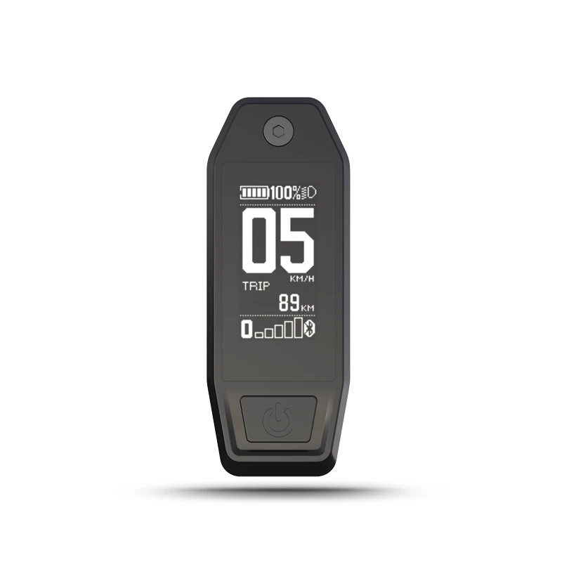 Wuxing 1.3in eBike встраиваемый дисплей со средним уровнем поддержки двигателя Компьютерный для электровелосипеда с автоматическим протоколом UART
