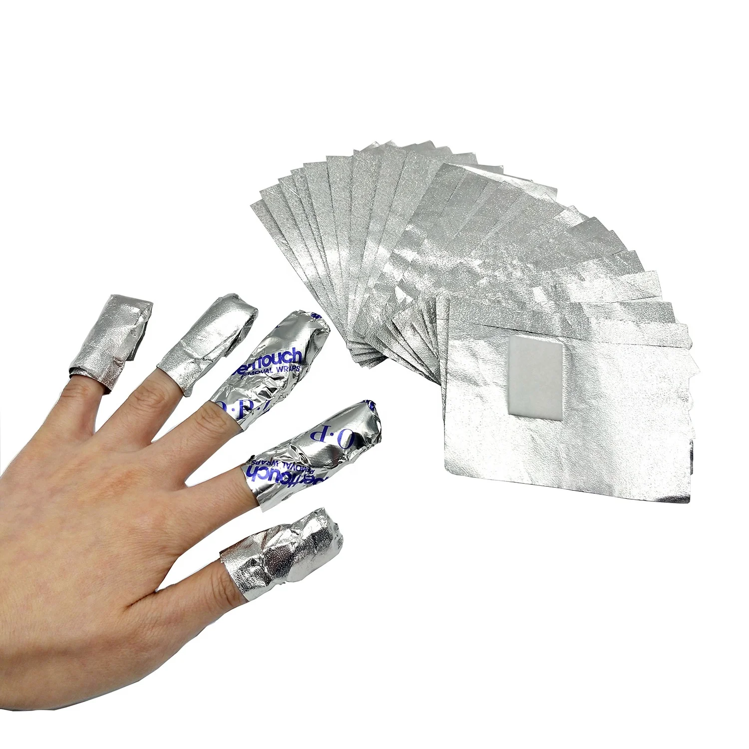 Товары для дизайна ногтей, фольга для снятия лака, хлопчатобумажная накладка, оберточная Накладка для снятия лака, оберточная фольга для ногтей