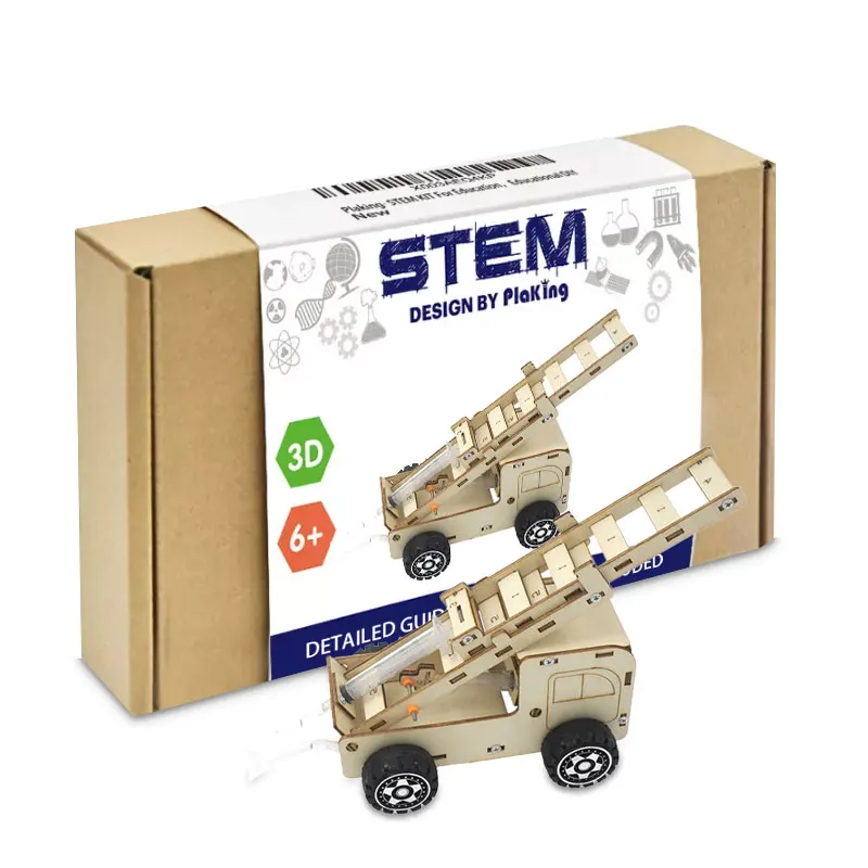 Educational Toy Engineering Stem Toys Fire Truck Model   for Boys and Girls for Age 6 7 8 9 10 11 12 and Up
