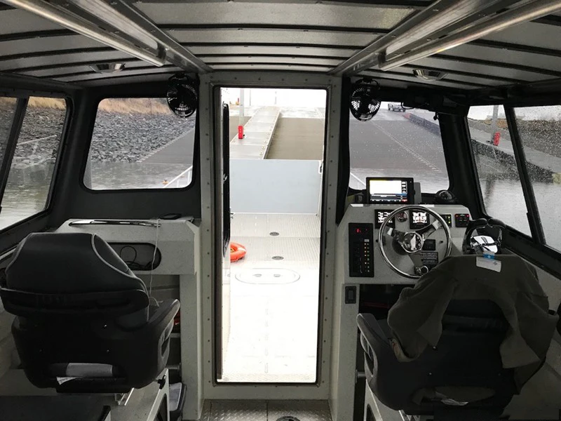 Ecocampor Welded Landing Craft Boat Water Work Barge for Sale Manufacturer Aluminum Alloy China CE Certified Fishing Durable