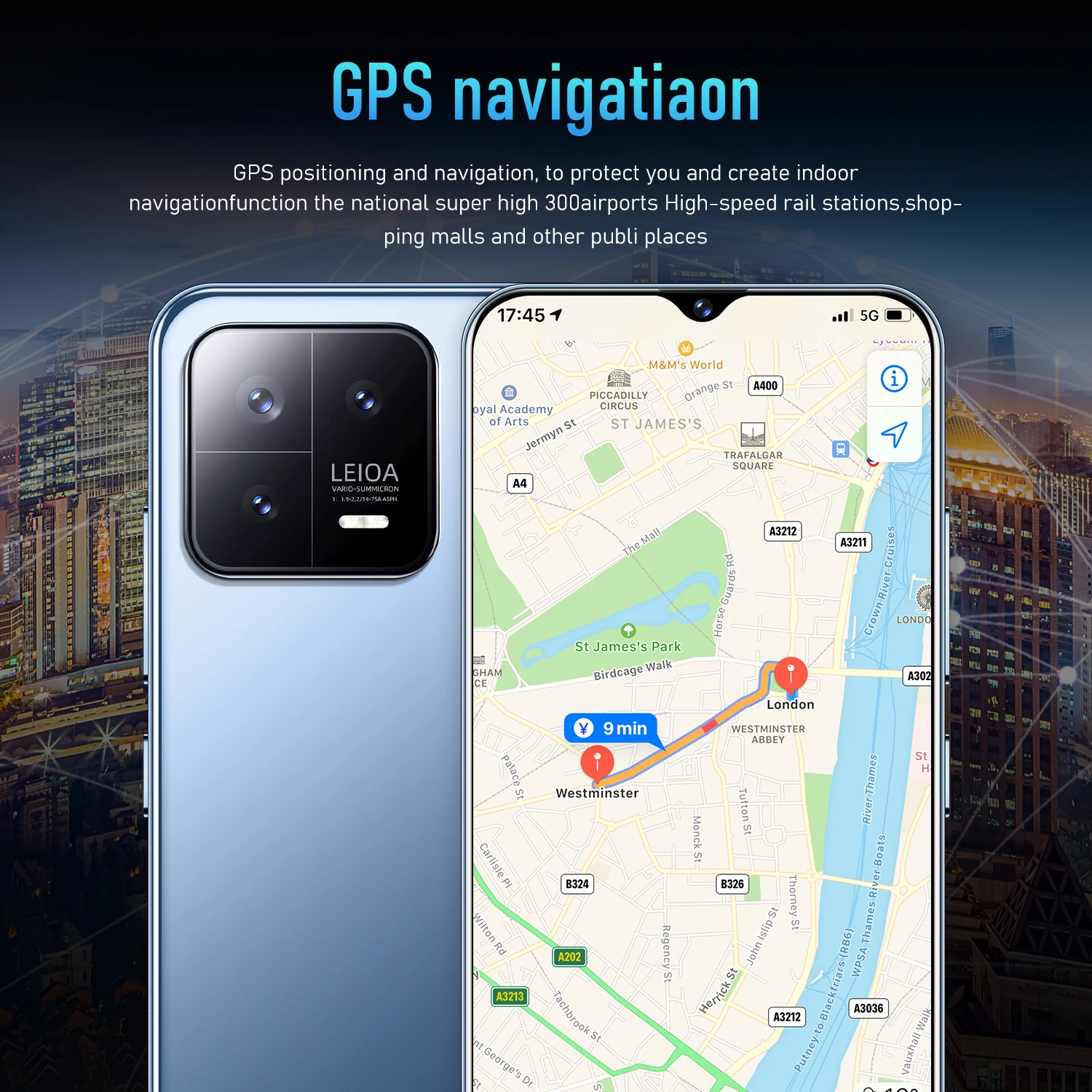 phone2023 Cheap High Quality M13 Pro 5g Unlocked Phone Android 13.0 16gb 1tb 7.2 Inch Screen Original Mobile Phones Drop Shipmat