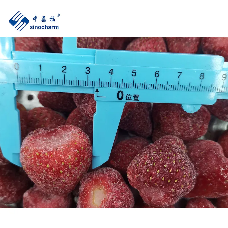 Sinocharm 2024 Year New Crop Frozen Strawberries Price IQF Strawberry Whole Frozen Fruits for Juice