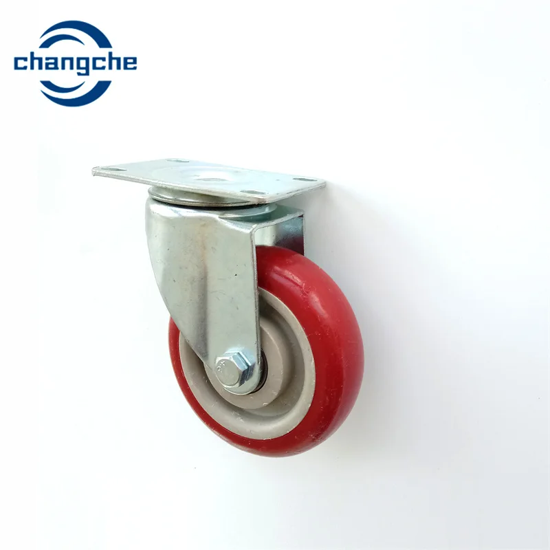 Customized TPR Industry Wheel Fixed Swivel Brake