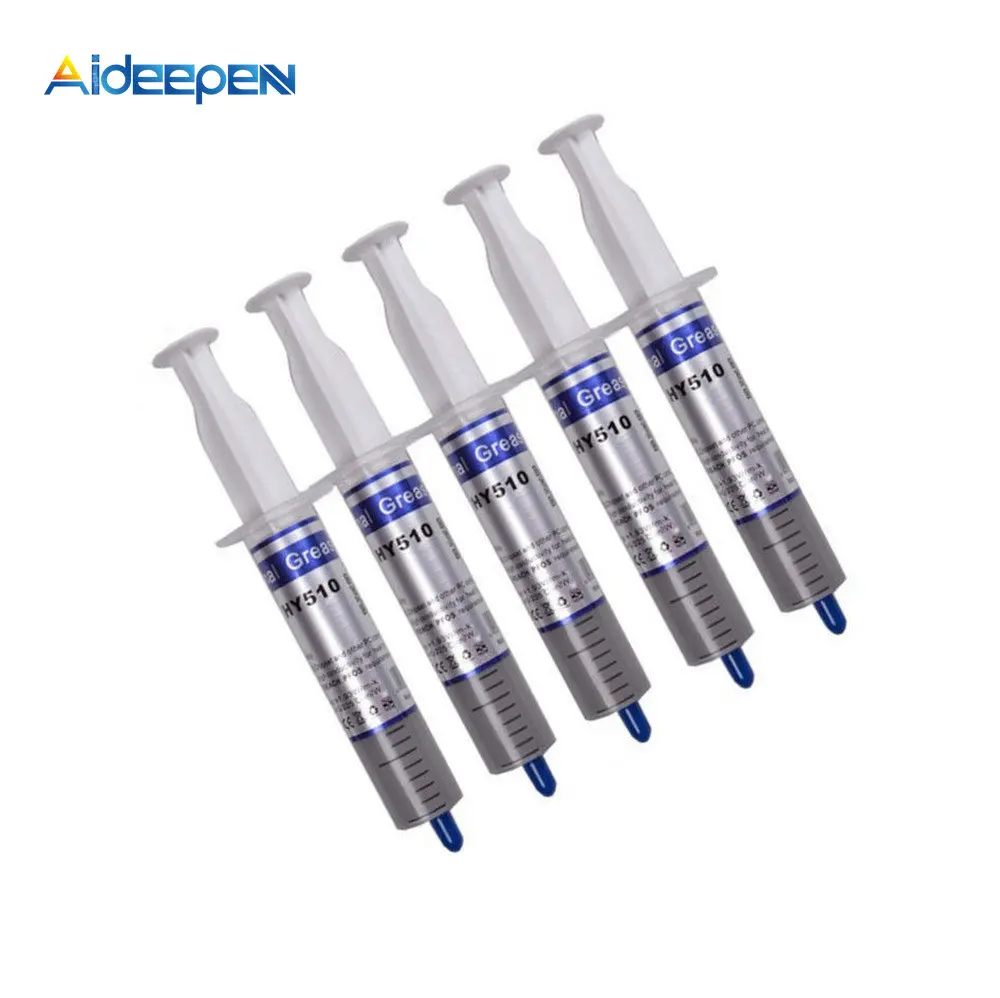 HY510-TU20Q Processor CPU Cooler Cooling Fan Thermal Grease VGA Compound Heatsink Plaster Paste for CPU LED Cooling 30G