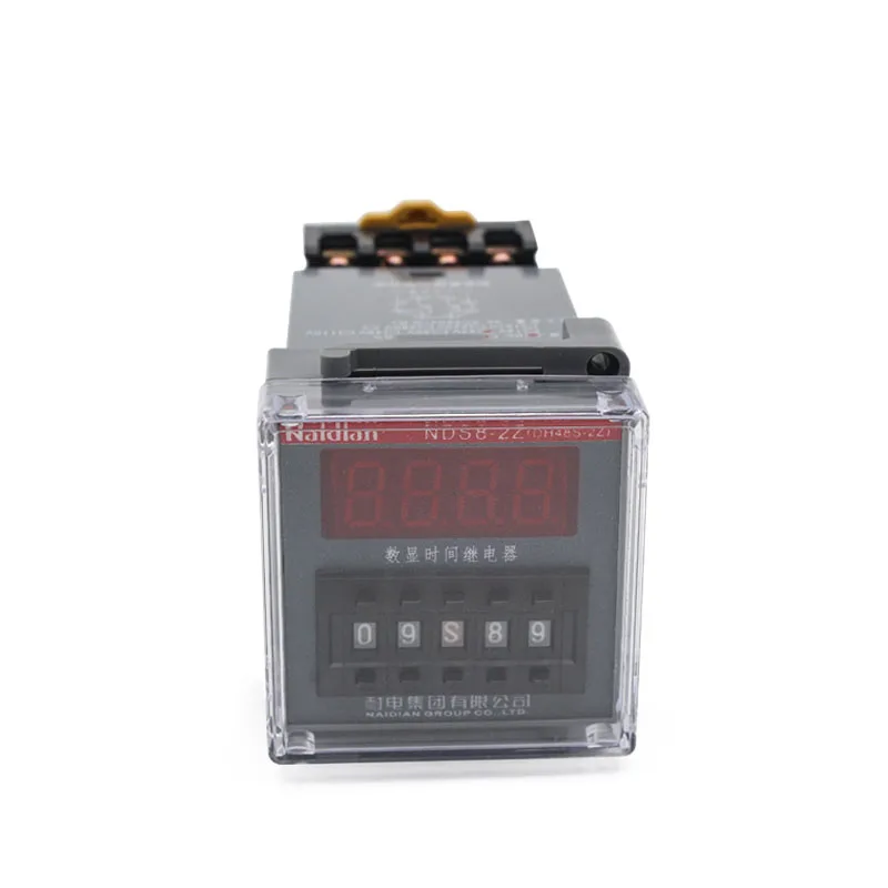 NAIDIAN Relay Manufacture DH48S DH48S-S Digital Display Timer Relay Digit Timer Switch Time Delay Relay