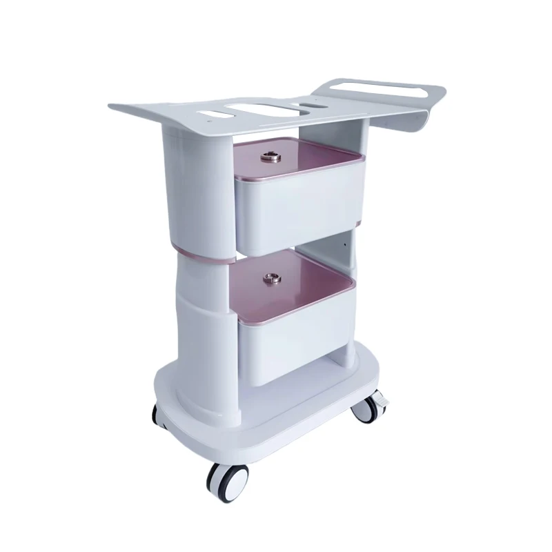 New 2025 salon trolley beauty machine trolley with machine moving trolley wheel