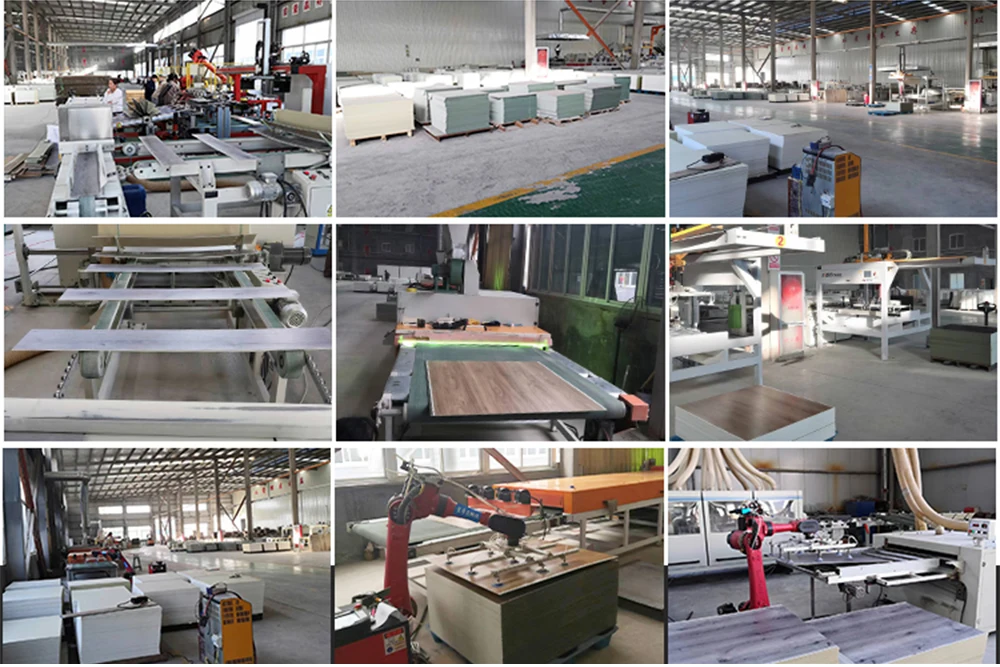 5mm 6mm Design Eco Friendly Real Wood Grain High Hardness Spc Vinyl Flooring