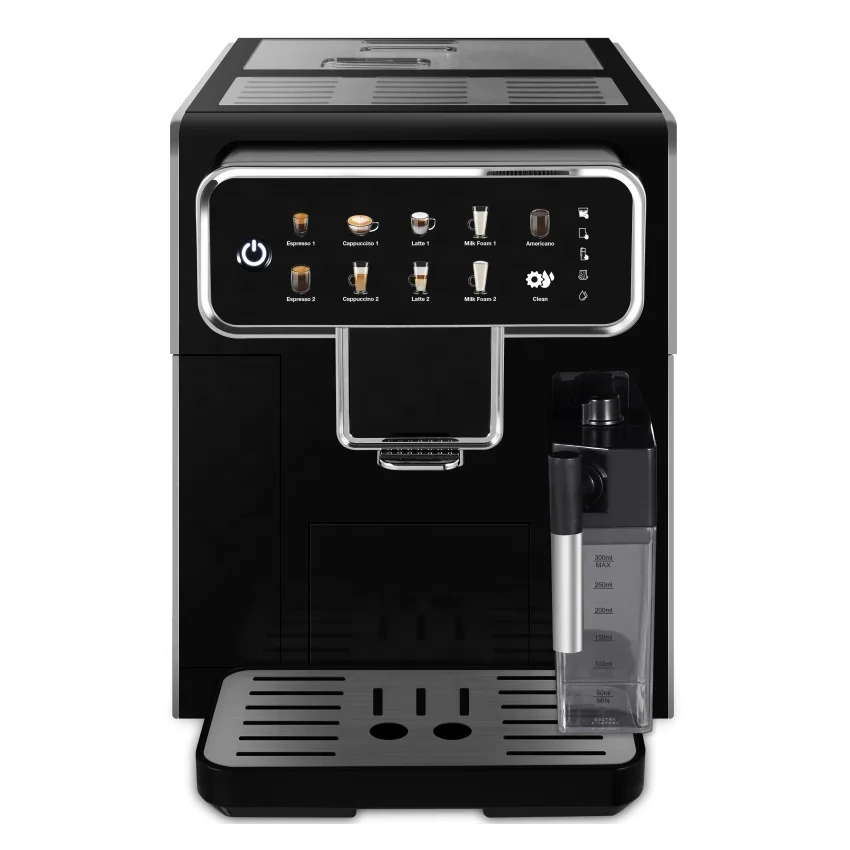 Smart Cappuccino full super fully automatic Espresso coffee machine Maker with grinder Milk Tank home