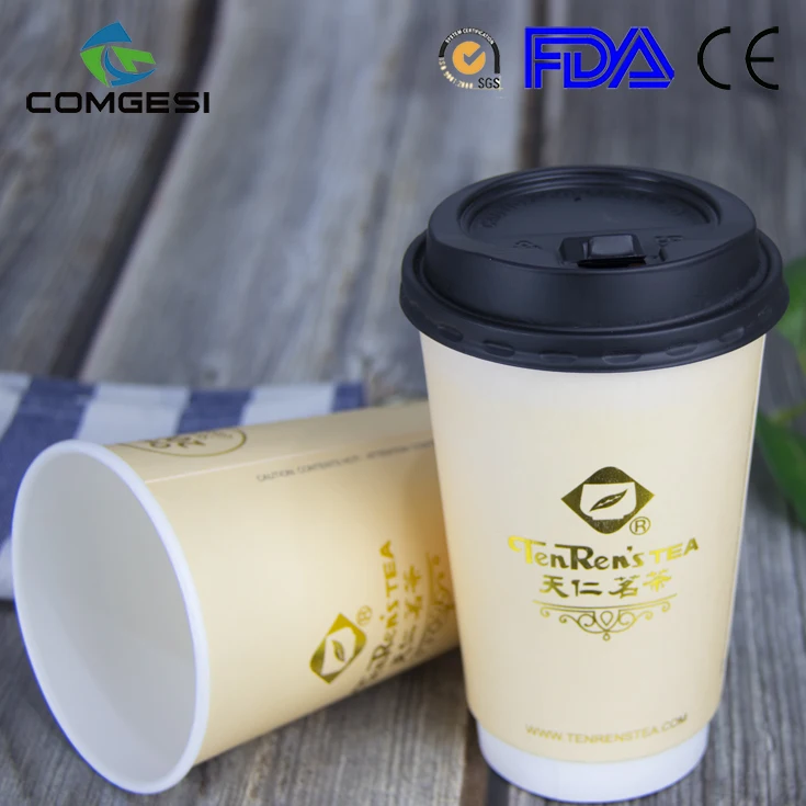 
Profession factory China paper printed single wall paper cup insert double wall cup coffee juice milk printed 