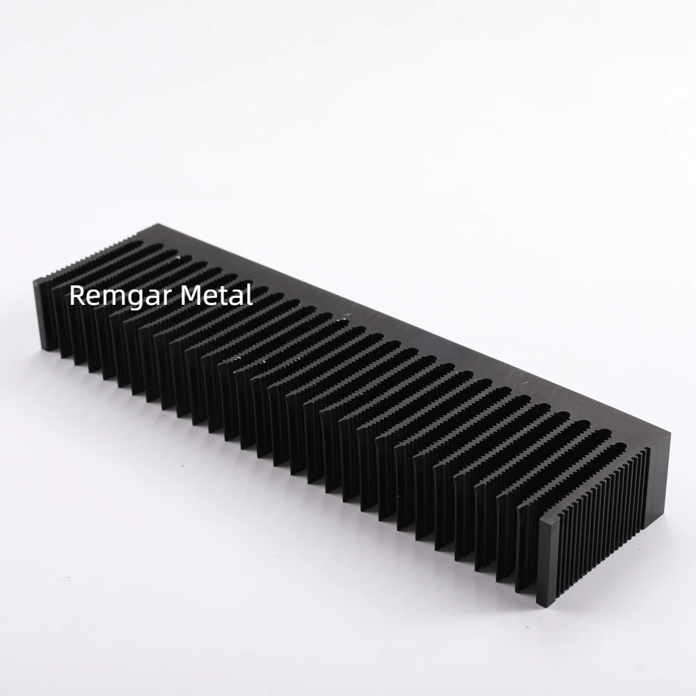 factory customized anodized 6061T6 6063T5 cnc hollow extruded heatsink extrusion heat sink industrial aluminum profile