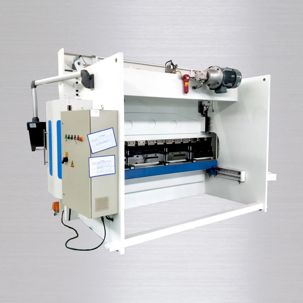  Fully Automatic CNC 4 Axis 200Ton 4000 80t-1250mm DA-69T Press Brake