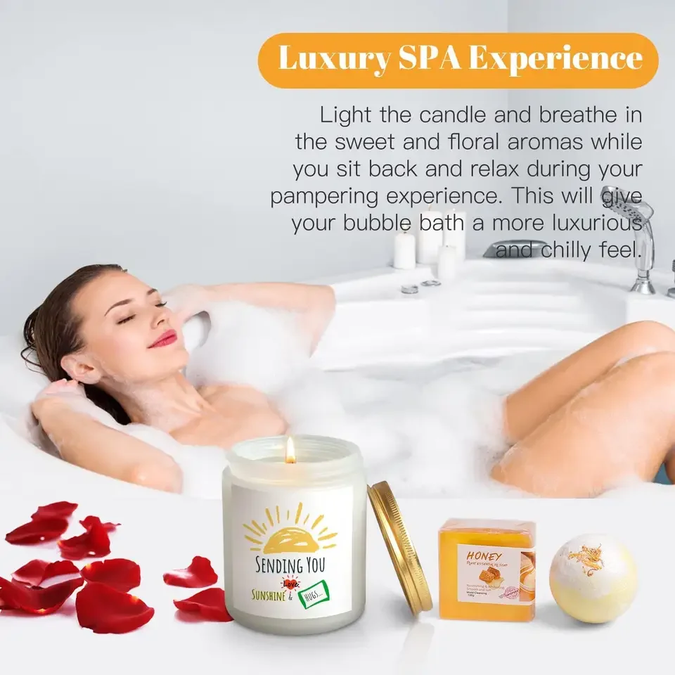 2024 trend ladies gift set ideas tumbler scented candle handmade soap gift card shower women self care christmas birthday Gifts