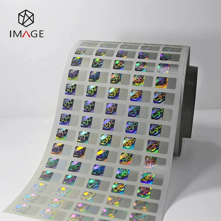 Наклейка с голограммой на заказ, QR-код, аутентификация безопасности, наклейка для медицинской упаковки