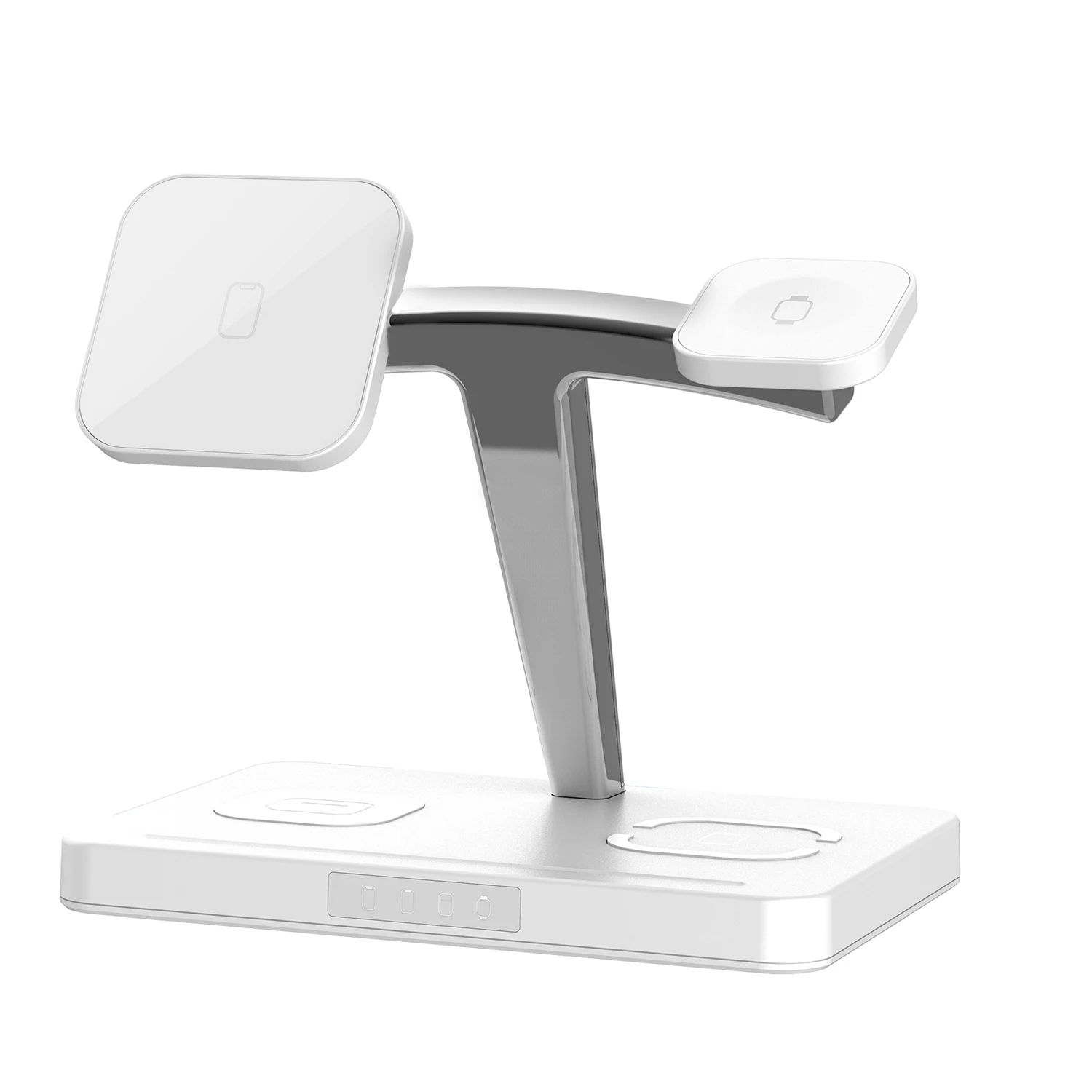 4 в 1 магнитное всасывающее быстрое зарядное устройство все в одном Беспроводное зарядное устройство Подставка для беспроводной зарядки