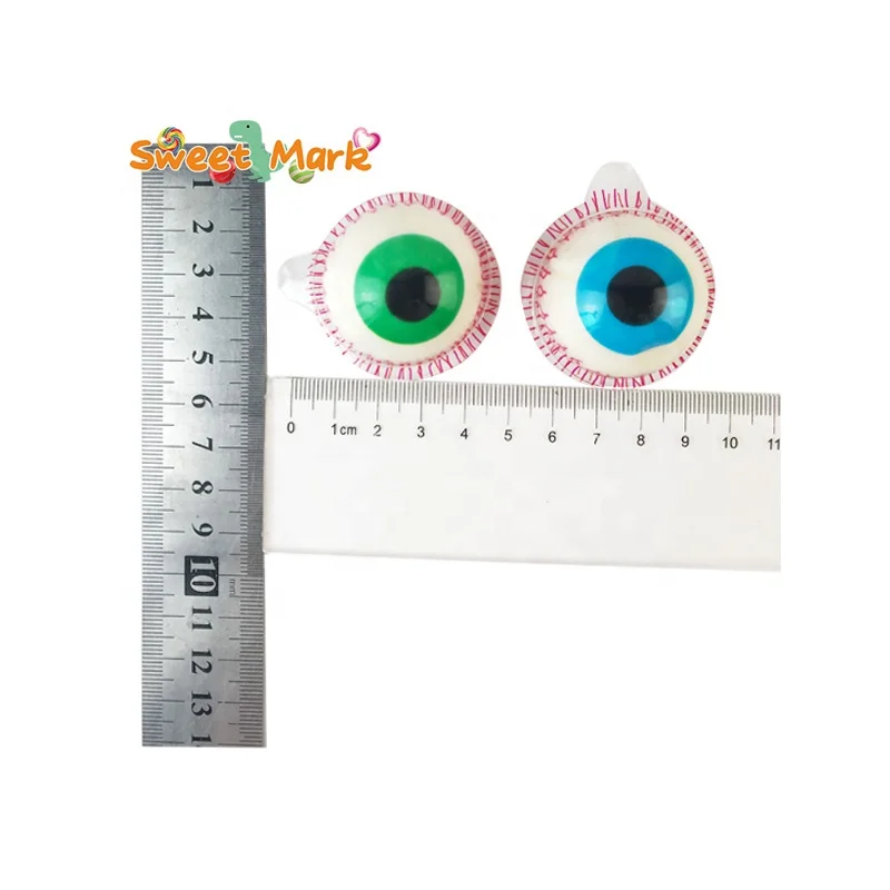 Halloween Candy Big Eyeball Gummy Wiht Fruit Jam Halal