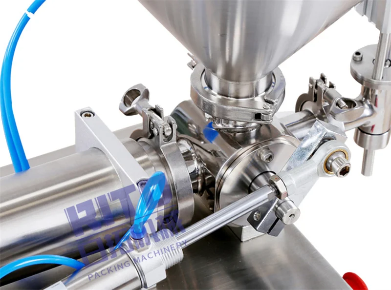 Liquid And Paste Filling Machine Ice Cream Honey Juice Sauce Soft Drink Tomato Paste pneumatic filling machine