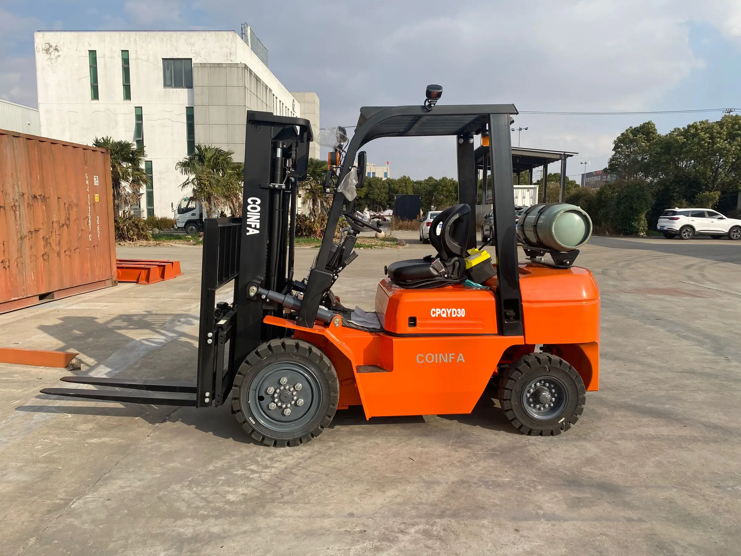3 ton LPG\gas forklift truck