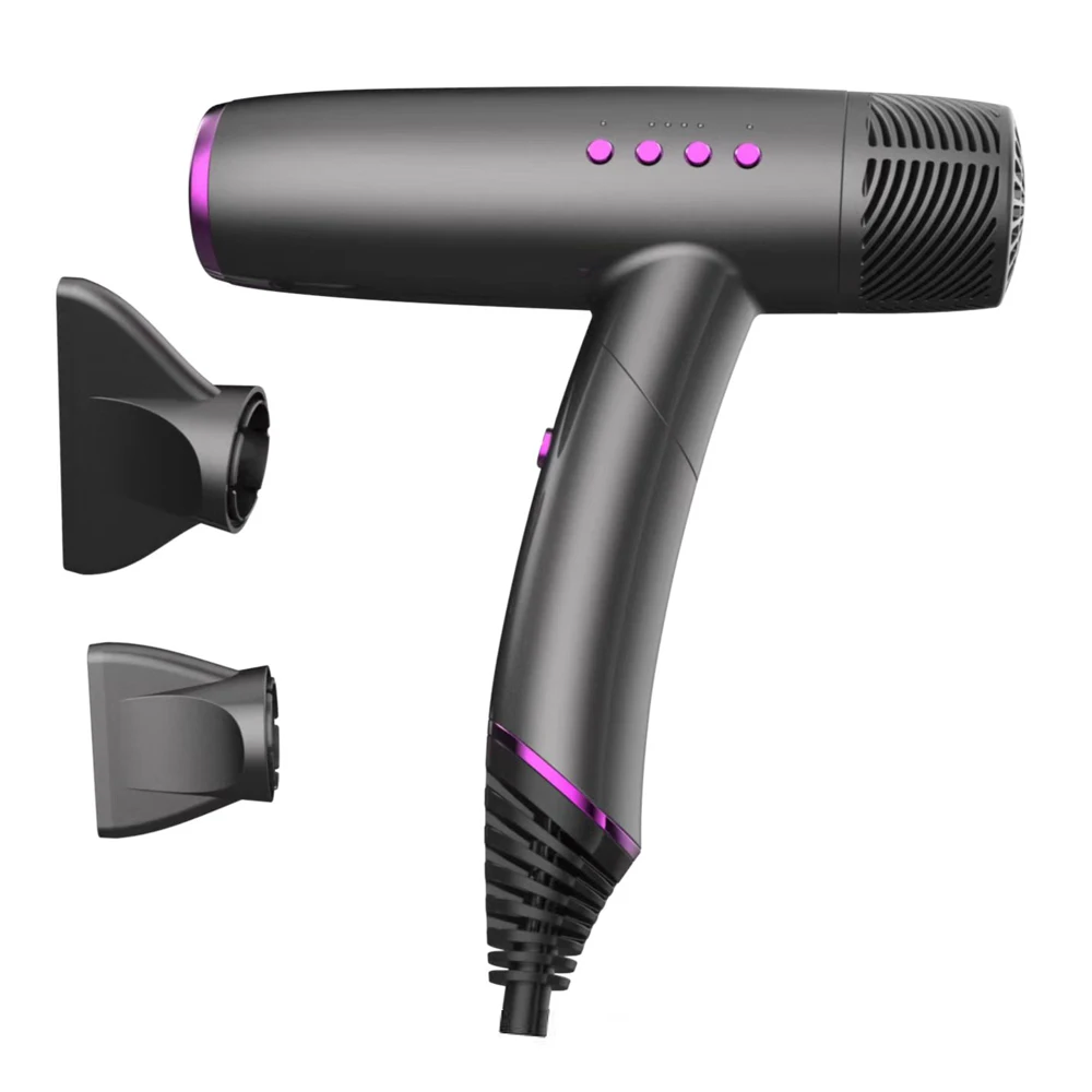 CHJ-X10 Powerful Max Hair Blower Negative Ionic Function Blow Dryer With EXW Price Hair Dryer Foldable Hair Dryer