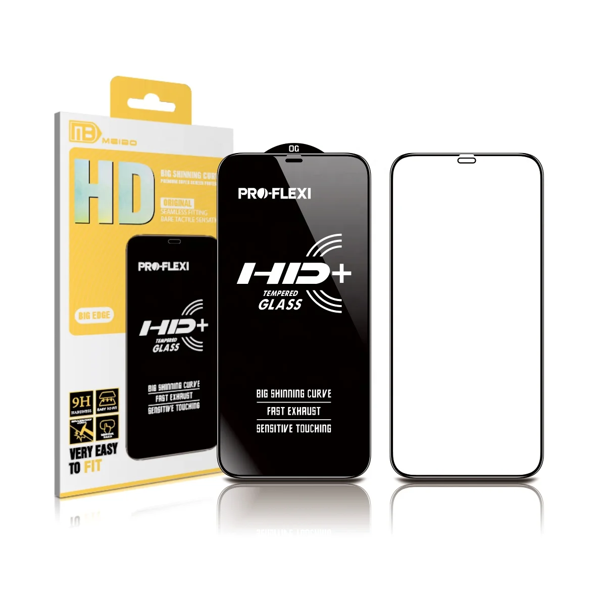 Factory price Bubble Free Phone Tempered Glass Screen Protector For Iphone 12 XS Max
