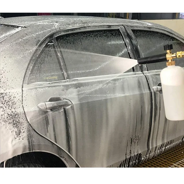 High Pressure Hose End Sprayer Car Wash Foam Blaster Nozzle Spray Bottle