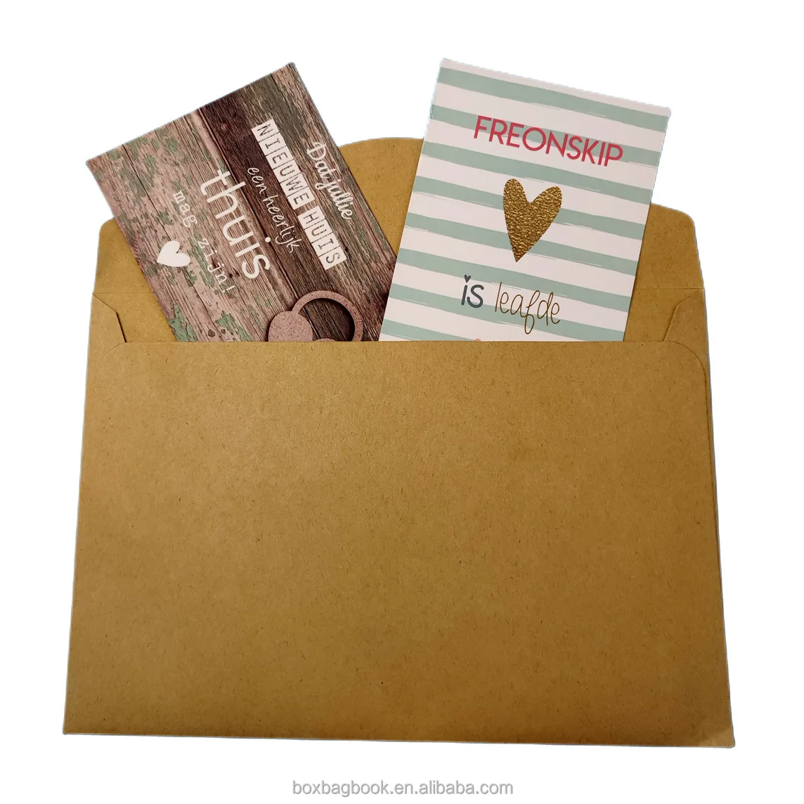 SUNSHINE Custom Ivory White Paper Mailer Envelope A4 Postcard Greeting Card No. #7 C5 229x162 mm 230x160 mm Mailer Packaging Bag