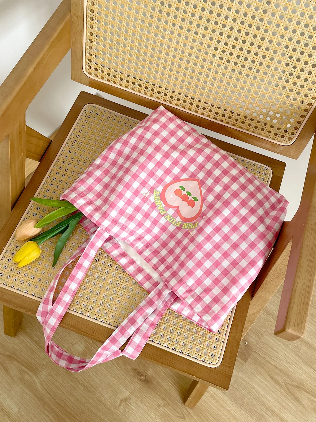 Hot Selling Multi-function Baby Diaper Bag Korea Cute Large Mommy Canvas Bag Easy to Carry Reusable Cloth Shopping Bag