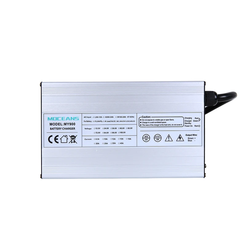 
900W 48V15A свинцово-кислотный портативное зарядное устройство для аккумулятора для гольф-карт е рикша 3-х колёсный электровелосипед транспортных средств, электрических трехколесных велосипедов и т. д 