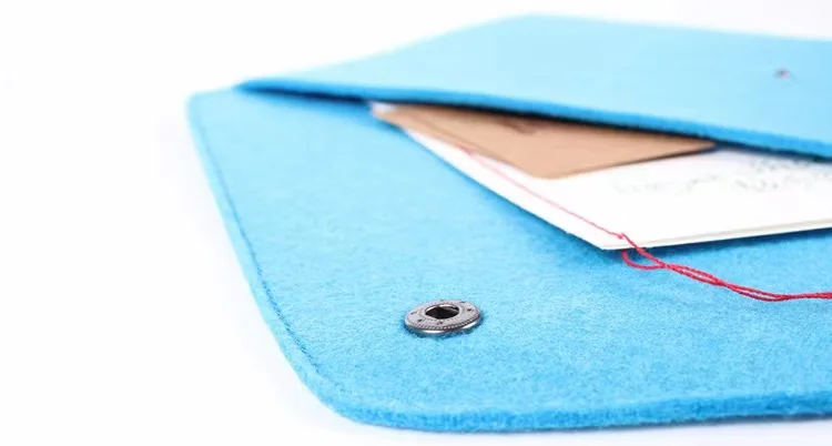 Felt Envelope A4 File Pocket Document Bag Holder Organizer School Office Supply Envelope De Papel Waterproof Business Briefcase