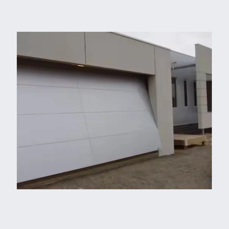 Customized size one piece modern glass panel lift garage door cost