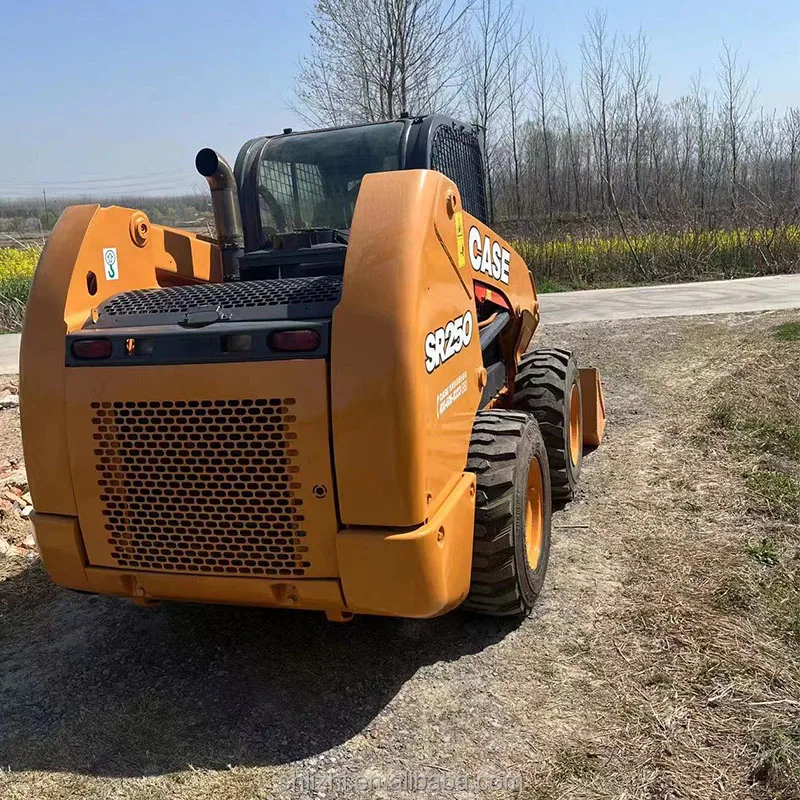 suitable price and perfect quality used whlee loader CASE SR250 excavator with high quality for sale
