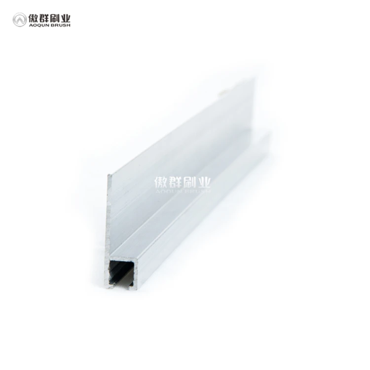Customized Industrial Strip Brushes Machine Bristle Material Flexible Strip Brush For Door Elevator And Sealing Applications