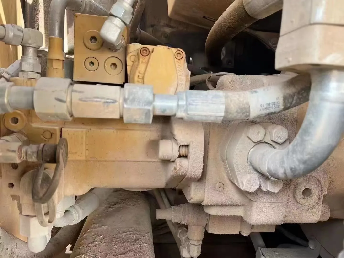 Secondhand caterpillar cat M315d wheel loader  Factory supply excavator 4 tires digger High power construction machinery