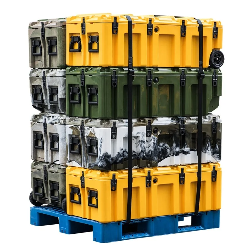 80л водонепроницаемый пыленепроницаемый ящик для инструментов Штабелируемый Пластиковый Gobox ODM принимаем