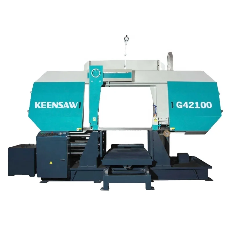 Keensaw бренда, и он имеет высокую эффективность полуавтоматическая со стойкой ленточная пила для резки металла автомат для резки, продажа с фабрики