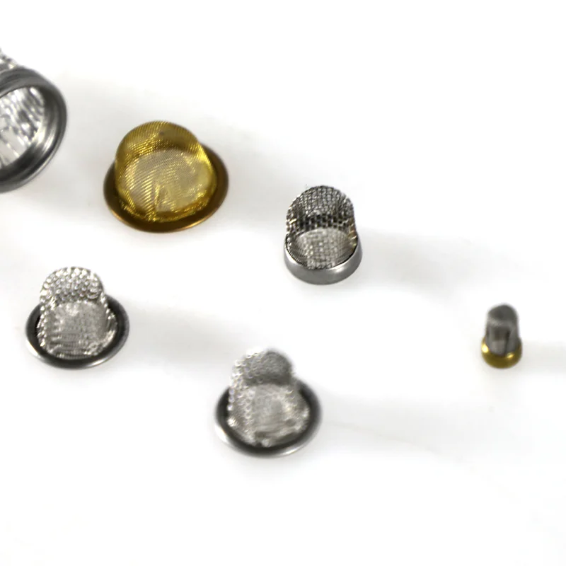 Dome Shape Stainless Steel Material Metal Wire Mesh Tap water Air Filter Cap