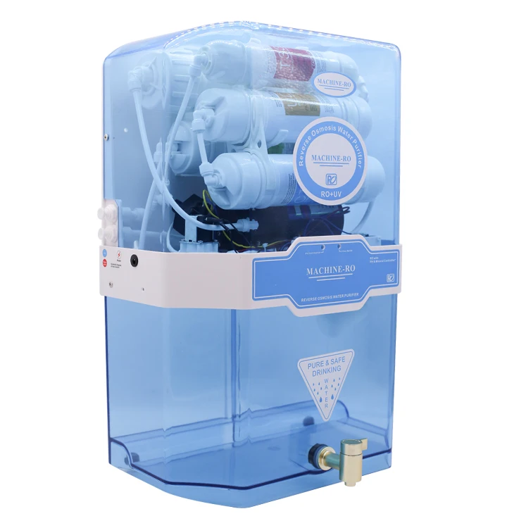 Wholesale Countertop Uv 75G Ro Osmosis Drinking Water Filter System Storage Tank Water Filter Purifier Machine Home Use