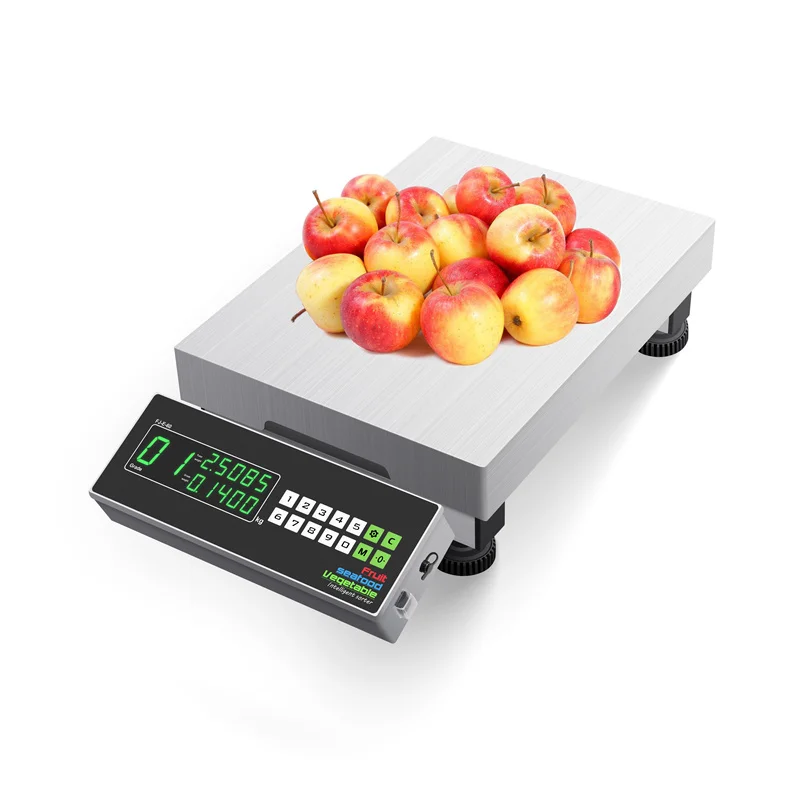 Small Size Portable Horizontal Multi Grade Voice Broadcast Marine Agricultural Products Weigher Sorting Machine Bench Scale