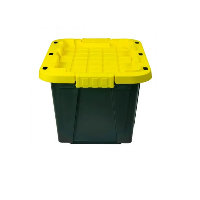 Quality 12 Gallon Heavy Duty Large Plastic Storage Tote