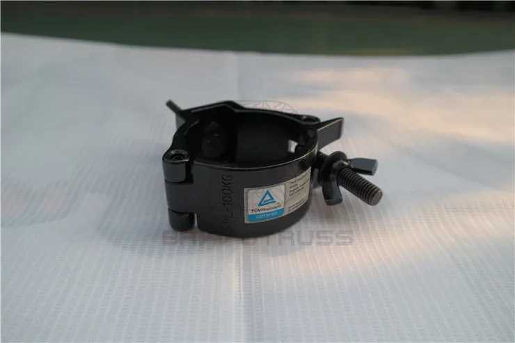 Wholesale TUV certificate Mini 360 QR Aluminum Stage Lighting Truss Clamp Hook 48-51mm Load 100KG