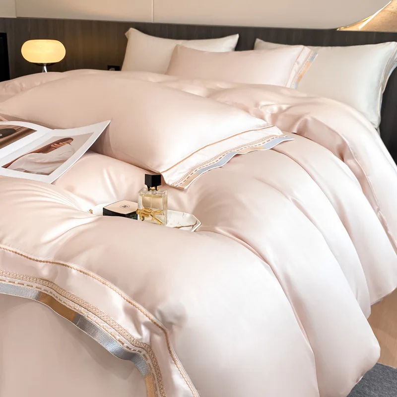 Hot Sale Bed Linen Bedding Sheet Set Luxury Twin queen King Microfiber Cotton Bedspreads For Bed Room Quilt