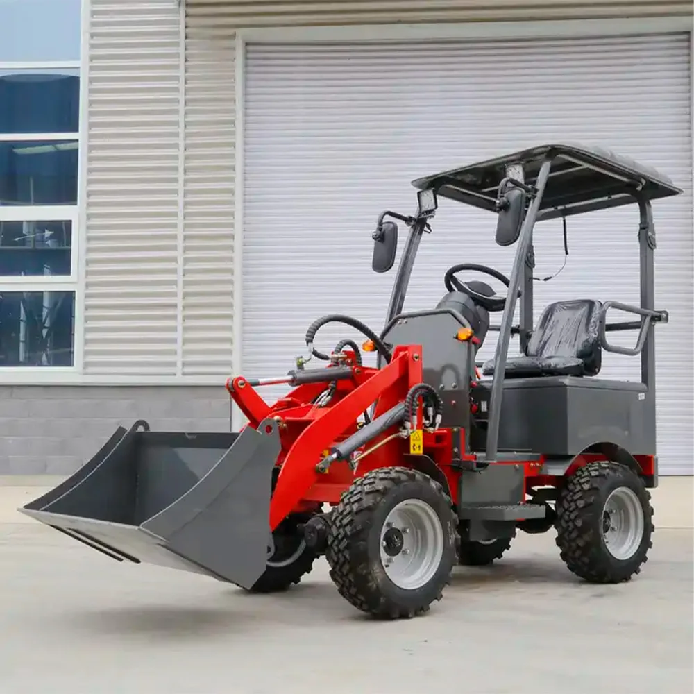 Battery Multi Function Small Loader 400 kg 500 Electric Mini Wheel for Sale in Europe Market