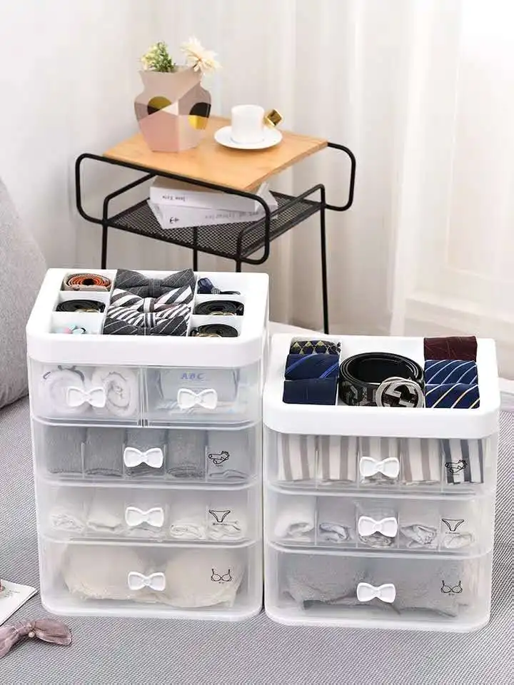 amazon topseller 4 tier storage drawers plastic drawer storage cabinets
