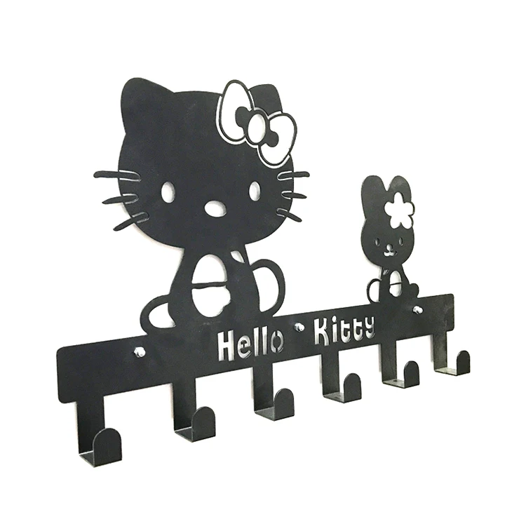 
New design home use cast iron hook wall animal cartoon decoration mount hanger 