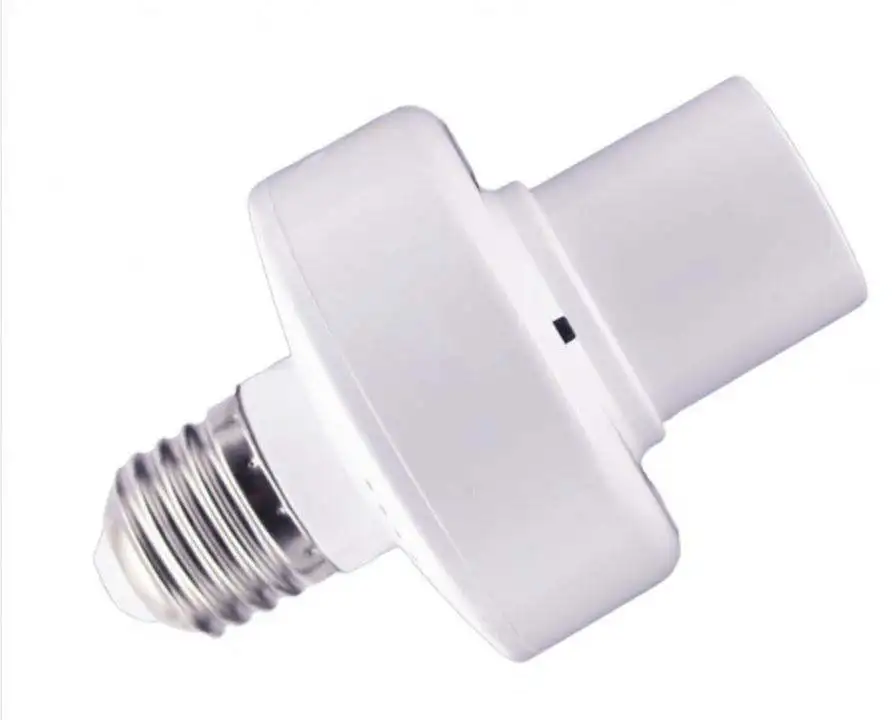 Wifi Smart Home E27 Bulb Adaptor Timer Bulb Holder Tuya Plastic Aluminum Wifi Smart Lamp Holders