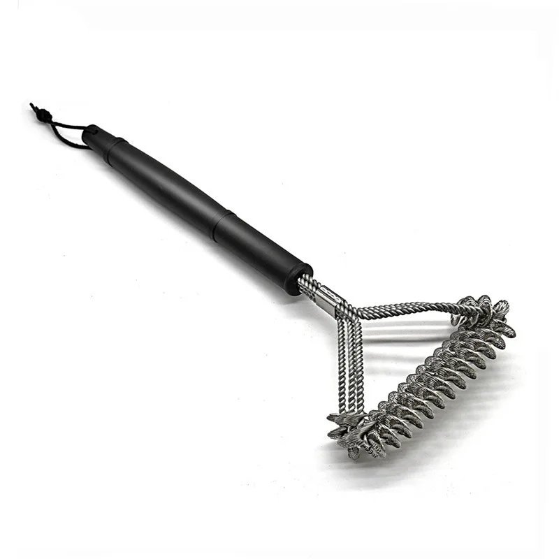Grill Brushes Bristle Free Wire Combined BBQ scrubs Safe Efficient Grill Cleaning Brush Cleaner Brush for Gas