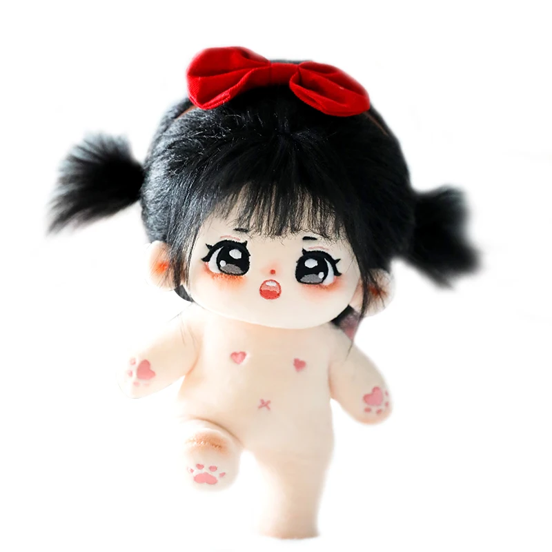 Wholesale Kpop Star Custom High Quality Baby Soft Stuffed Plush Doll Toy 20cm For Kids Girl