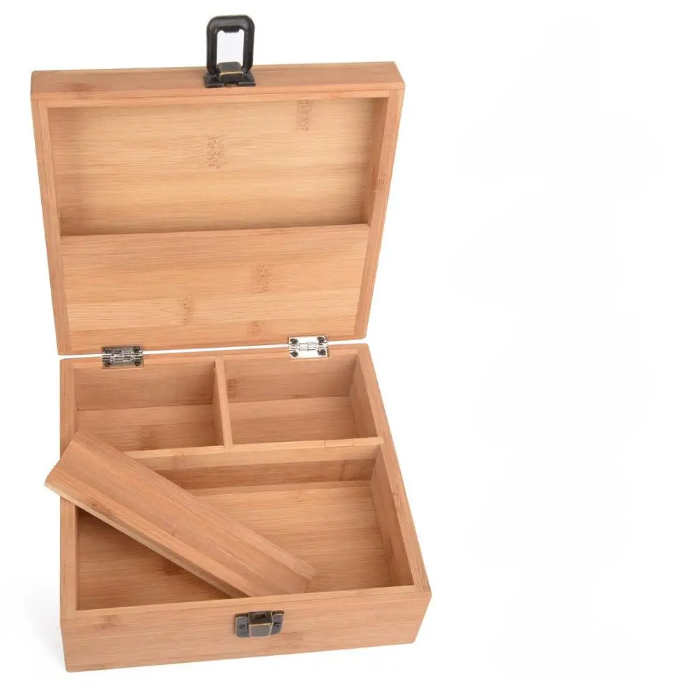 Разместите все свои аксессуары для курения тайник коробка сорняков с прокатки лоток