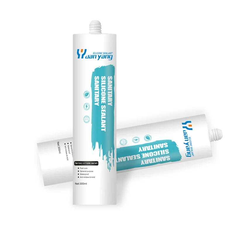 300ml acetic gp silicone sealant transparent glass silicone sealant  for caulking and bonding